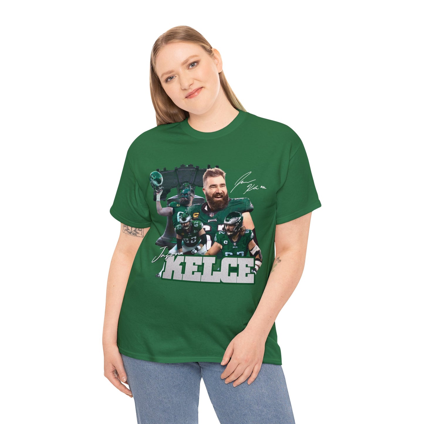 Jason Kelce Tee (Kelly Green)