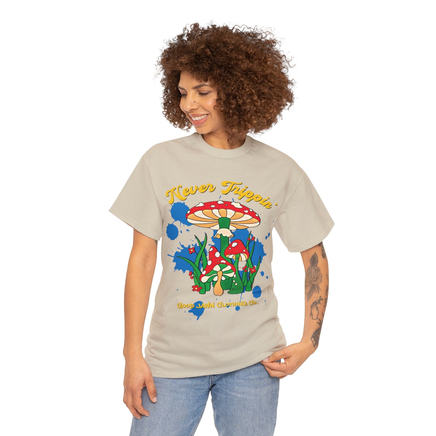 Never Trippin' Mushroom Tee