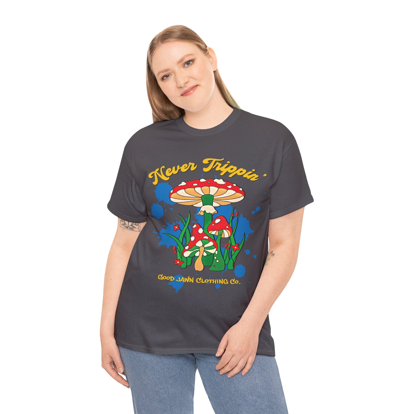 Never Trippin' Mushroom Tee