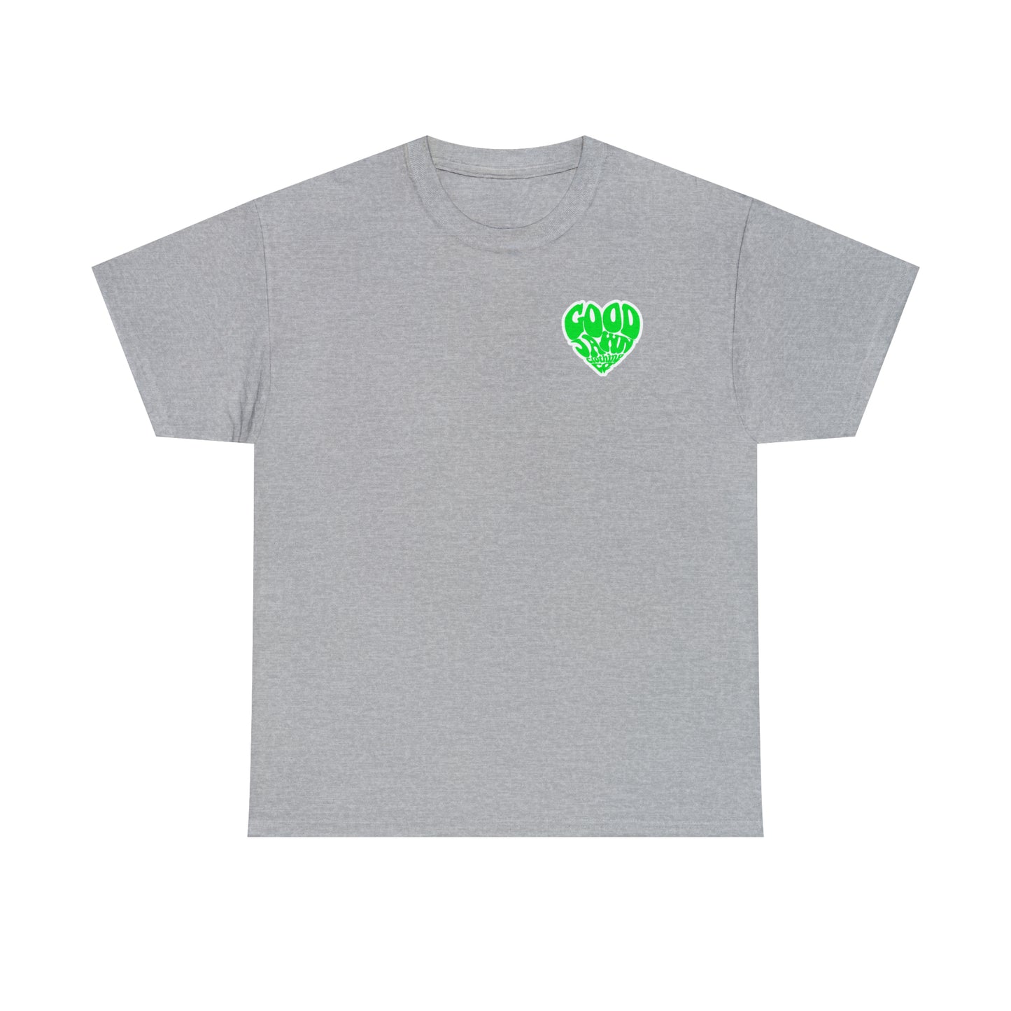GOOD Heart TEE (Neon Green)
