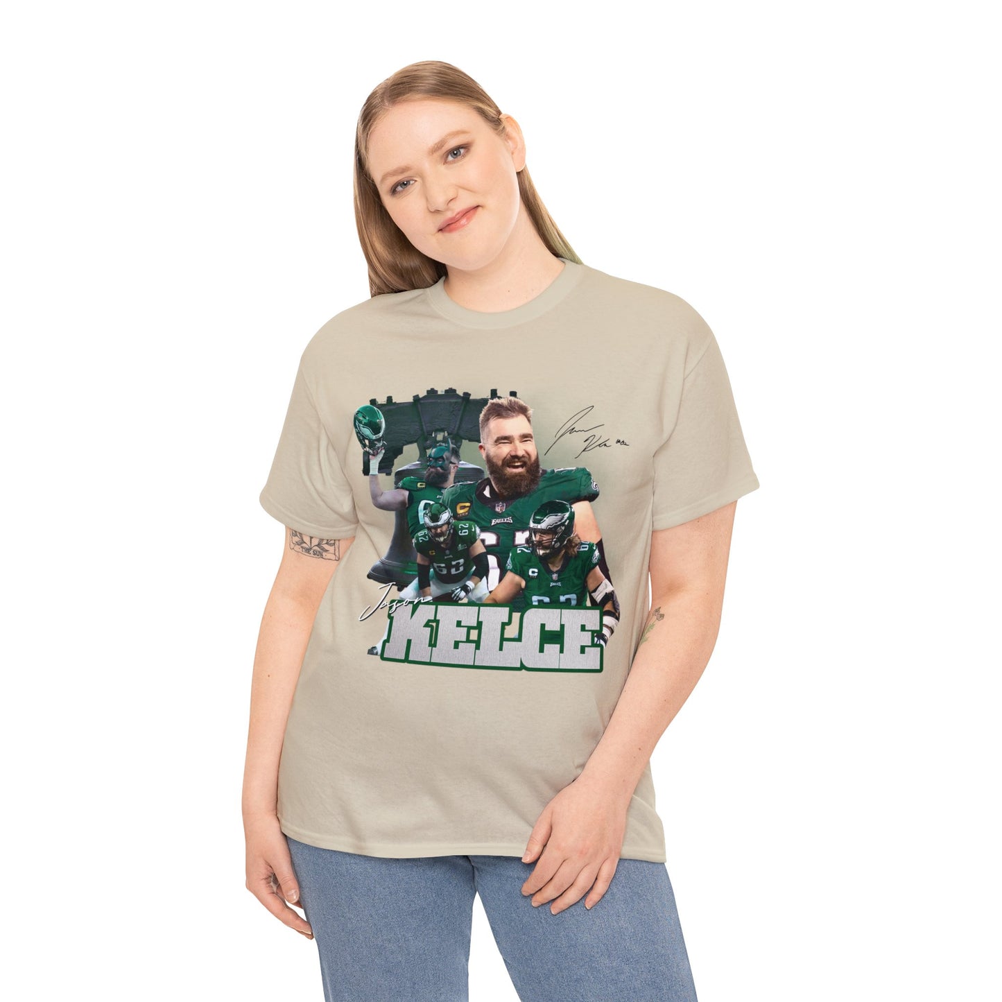 Jason Kelce Tee (Kelly Green)