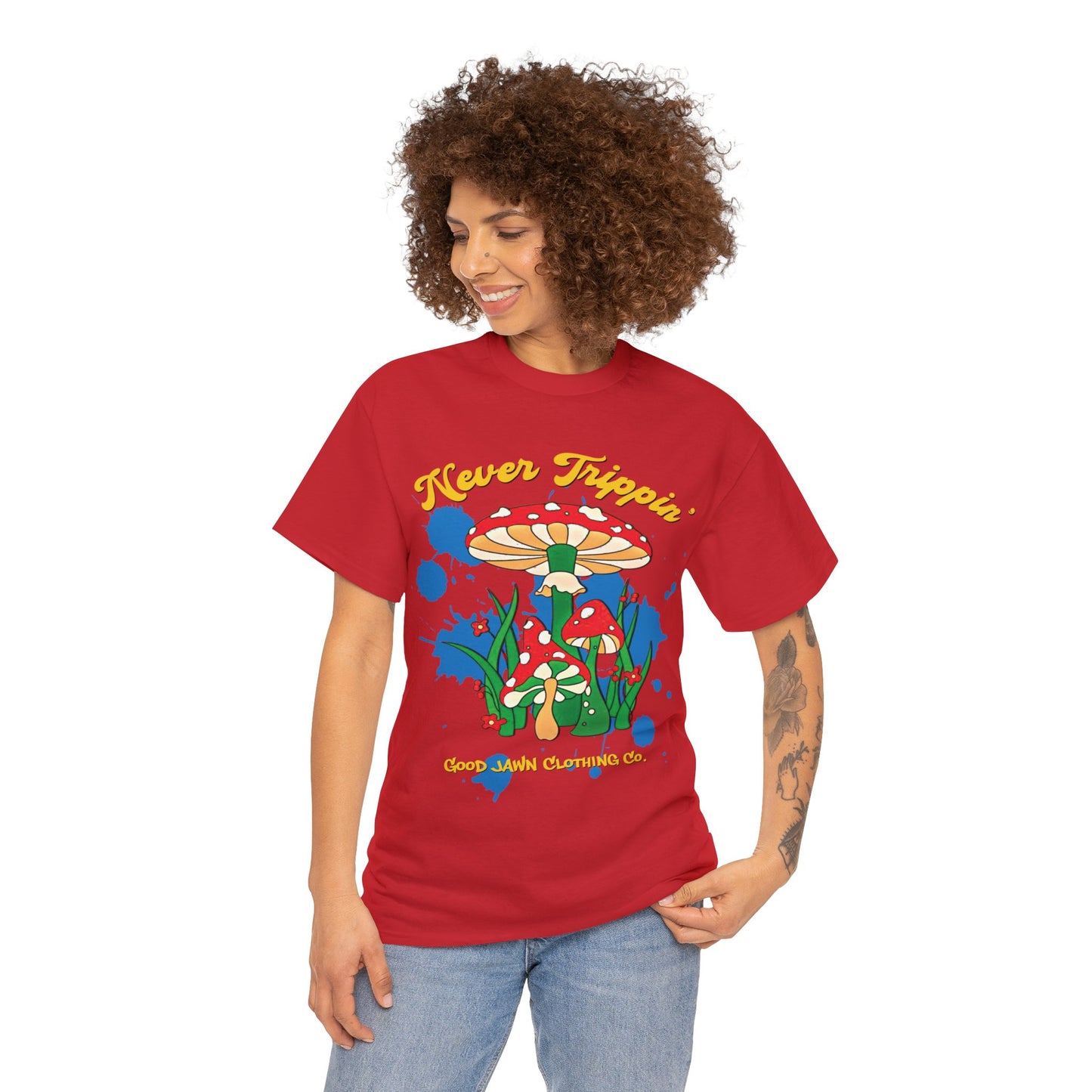 Never Trippin' Mushroom Tee