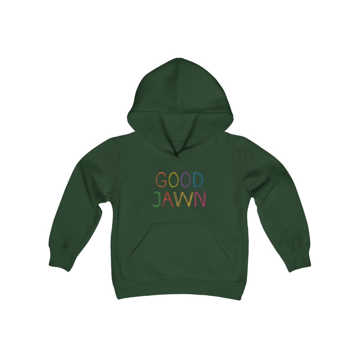 Kids Good Jawn Scribble Hoodie