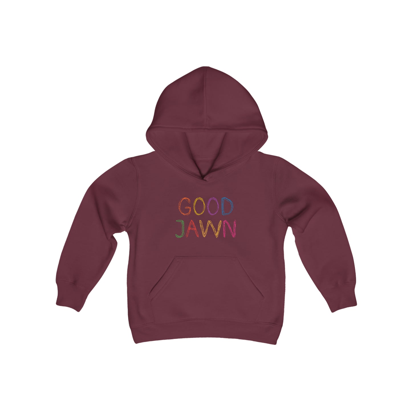 Kids Good Jawn Scribble Hoodie
