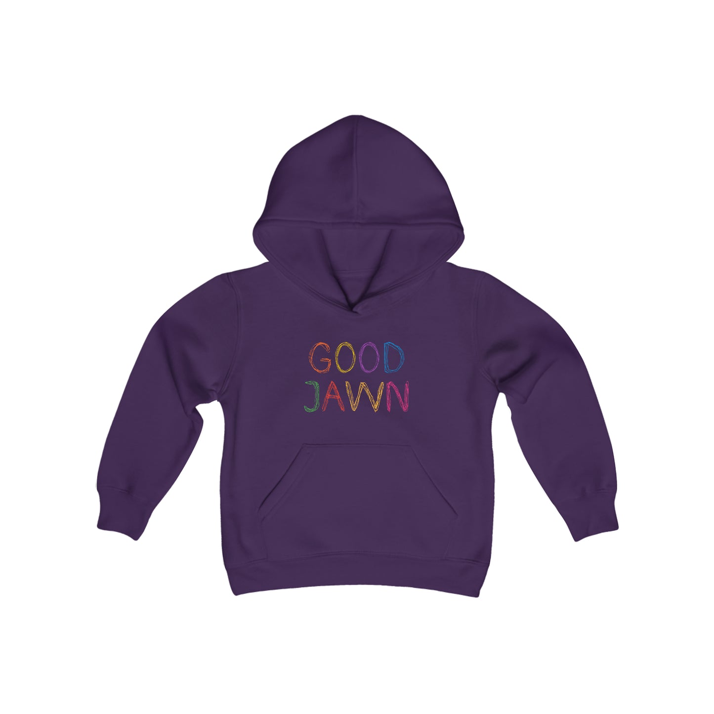 Kids Good Jawn Scribble Hoodie