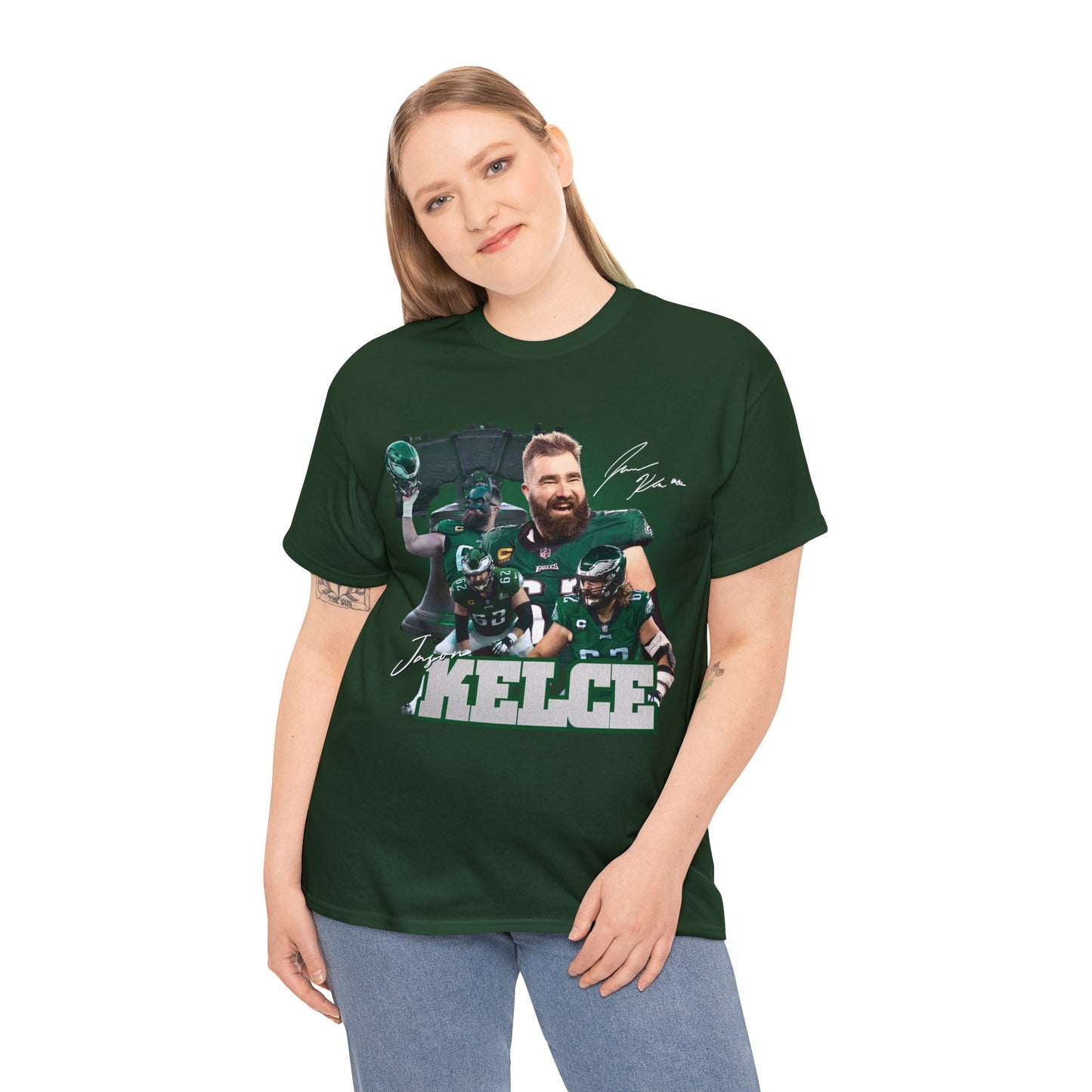 Jason Kelce Tee (Kelly Green)