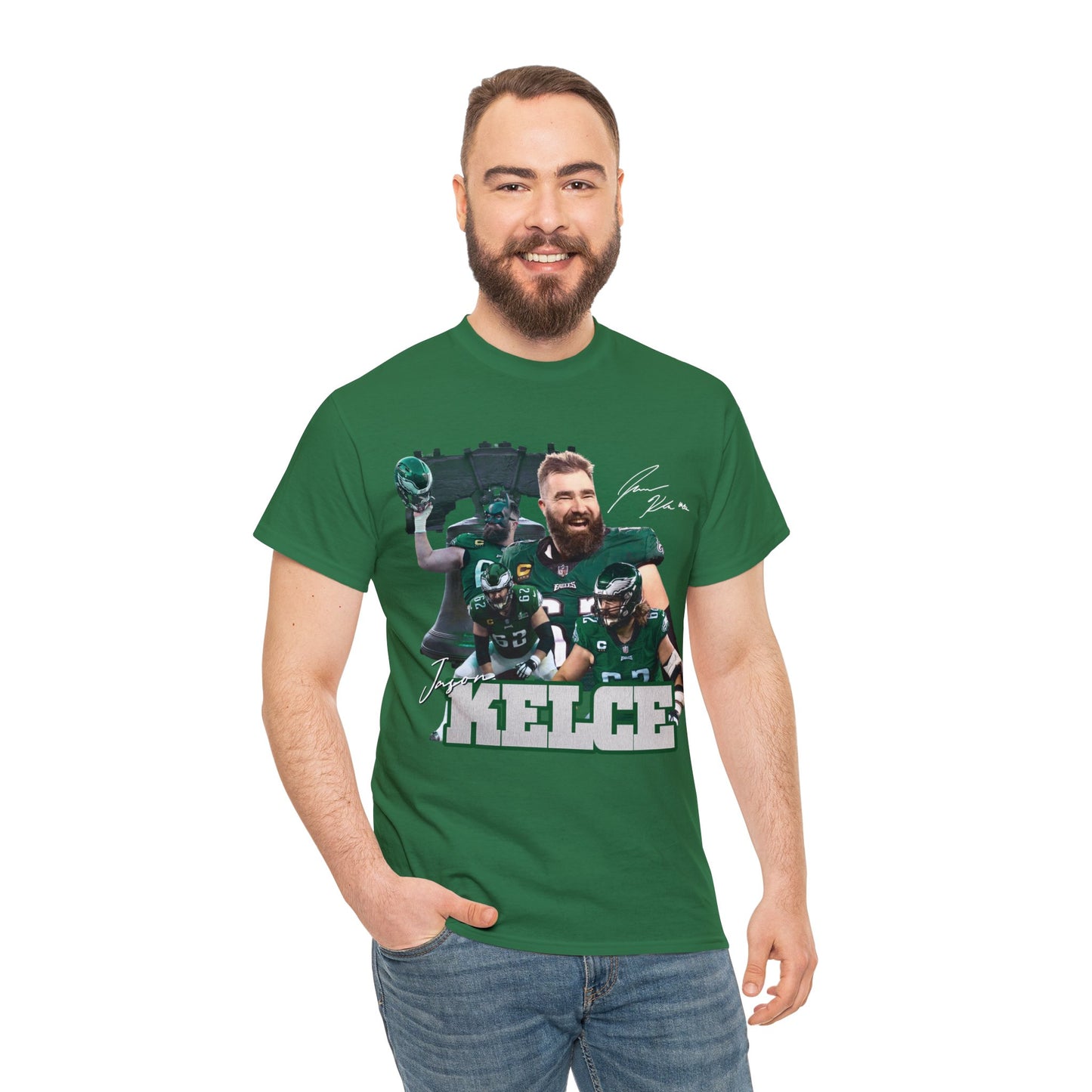 Jason Kelce Tee (Kelly Green)