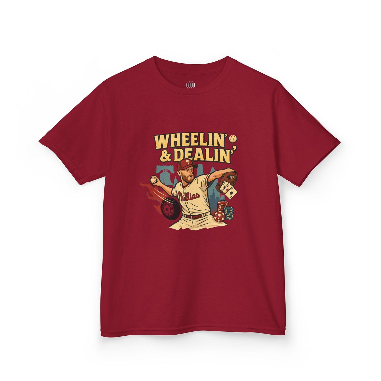 Youth Wheelin' & Dealin' Zack Wheeler Tee