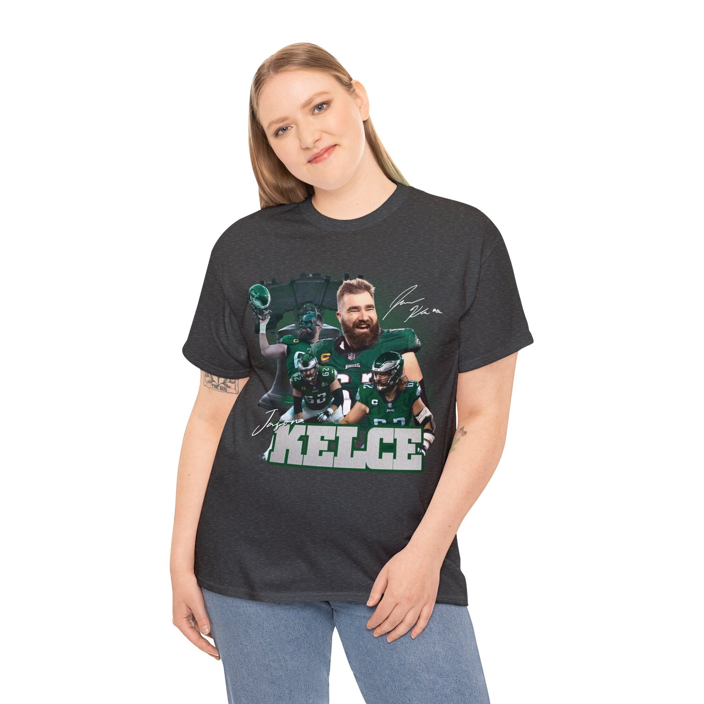 Jason Kelce Tee (Kelly Green)