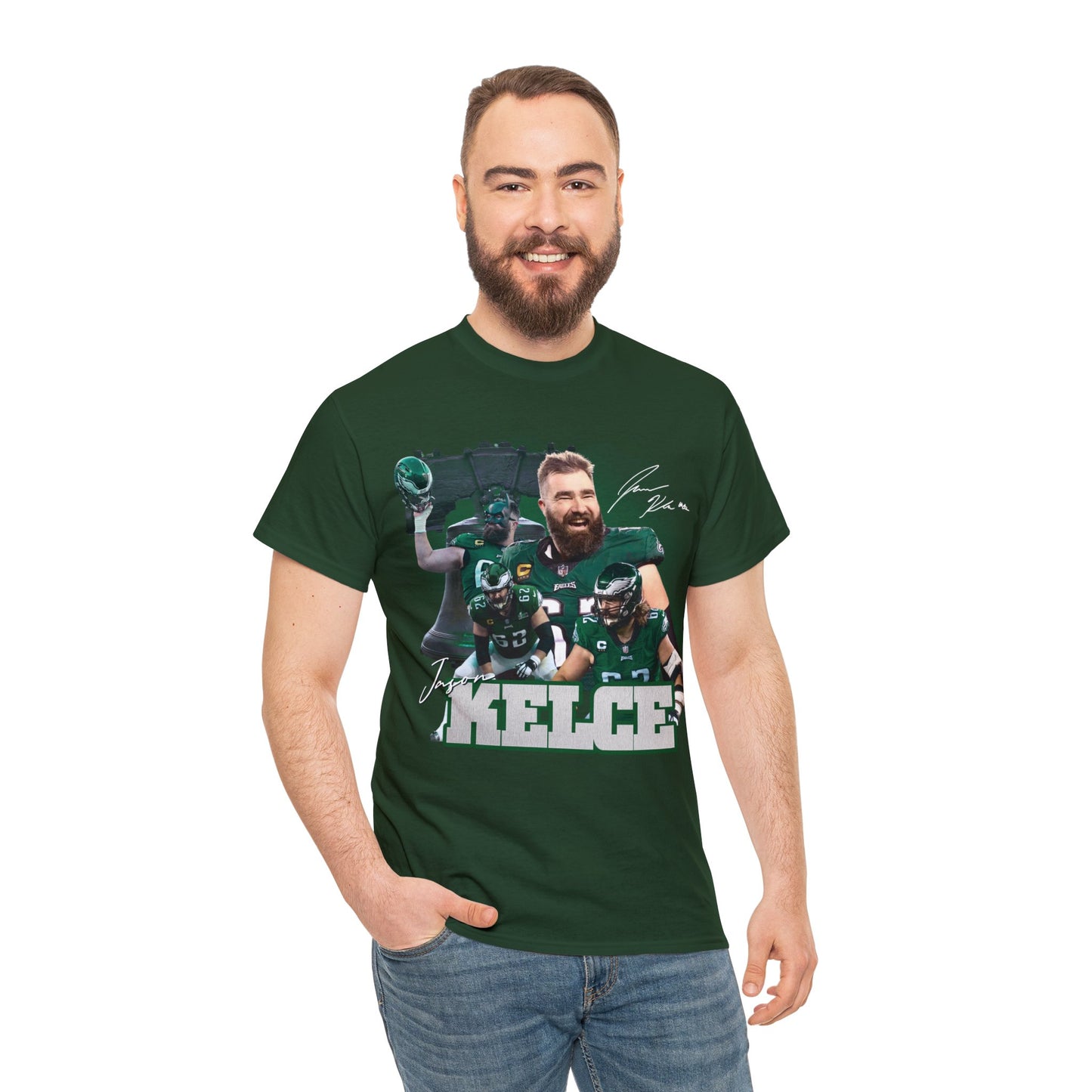 Jason Kelce Tee (Kelly Green)