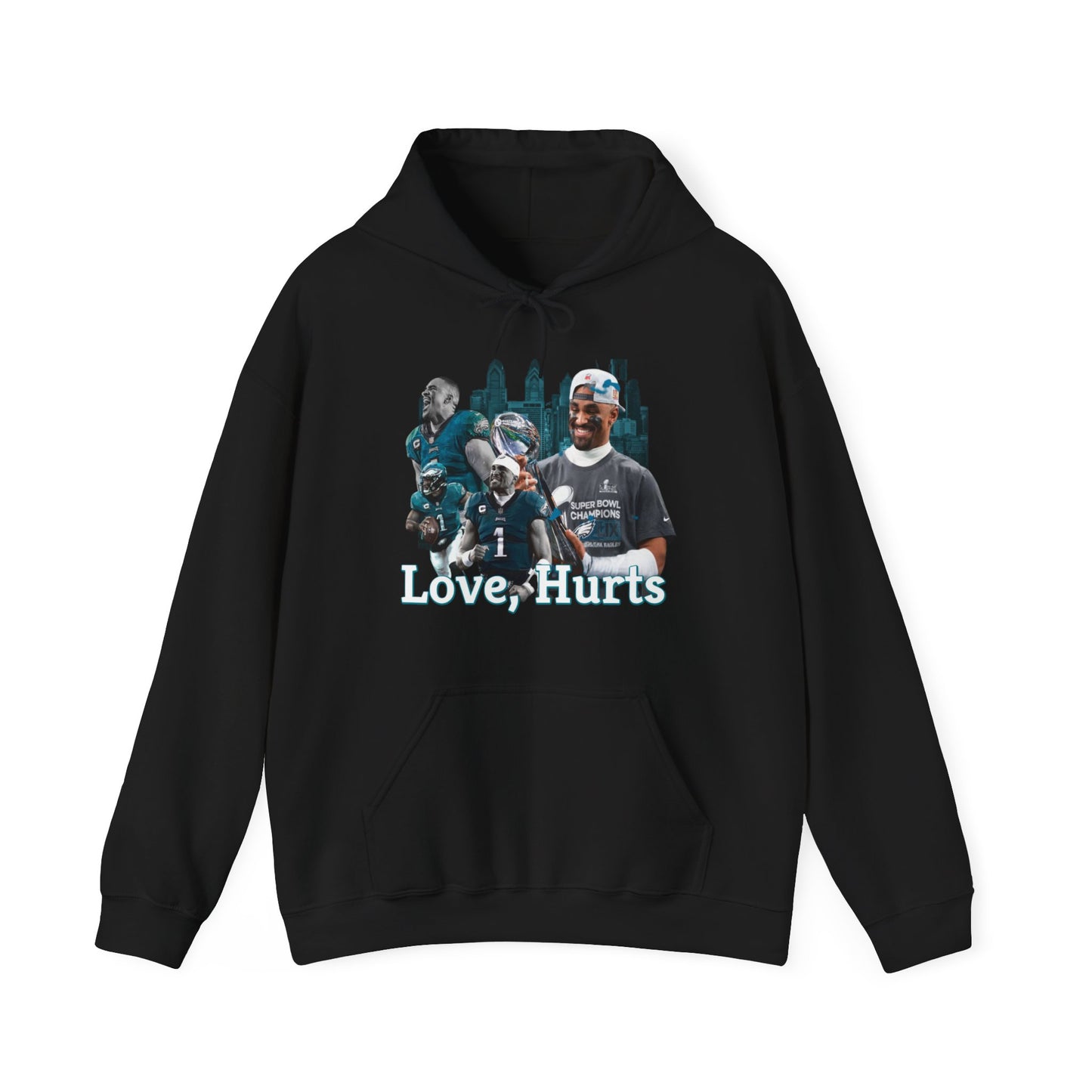 Love Hurts Skyline Hoodie