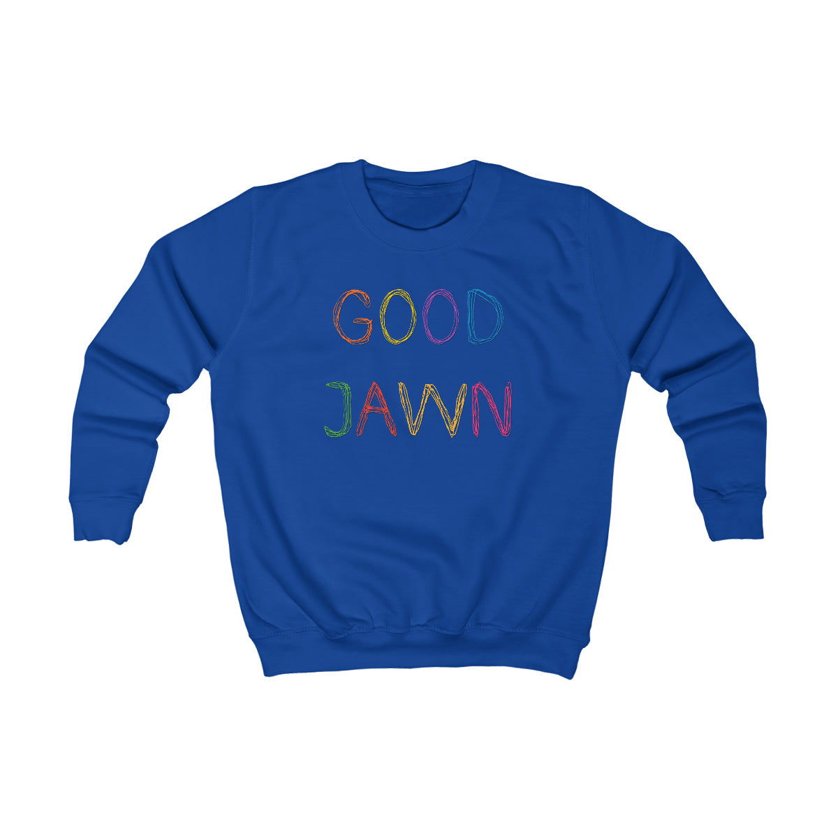 Kids Good Jawn Scribble Sweatshirt