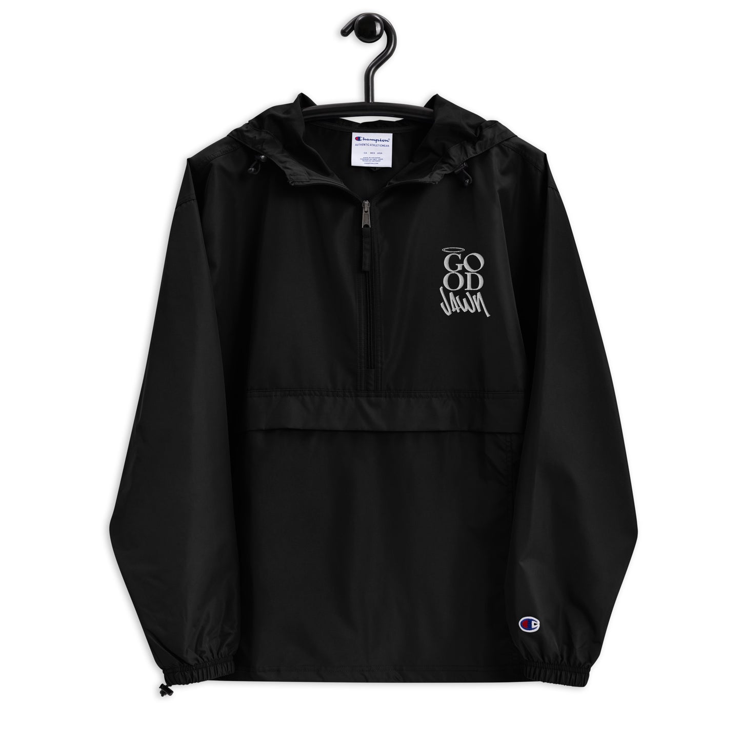 "Good Jawn" White Logo Windbreaker