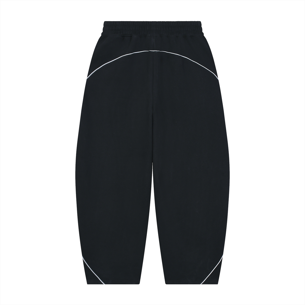 GJ Barcode Barrel Leg Sweatpants