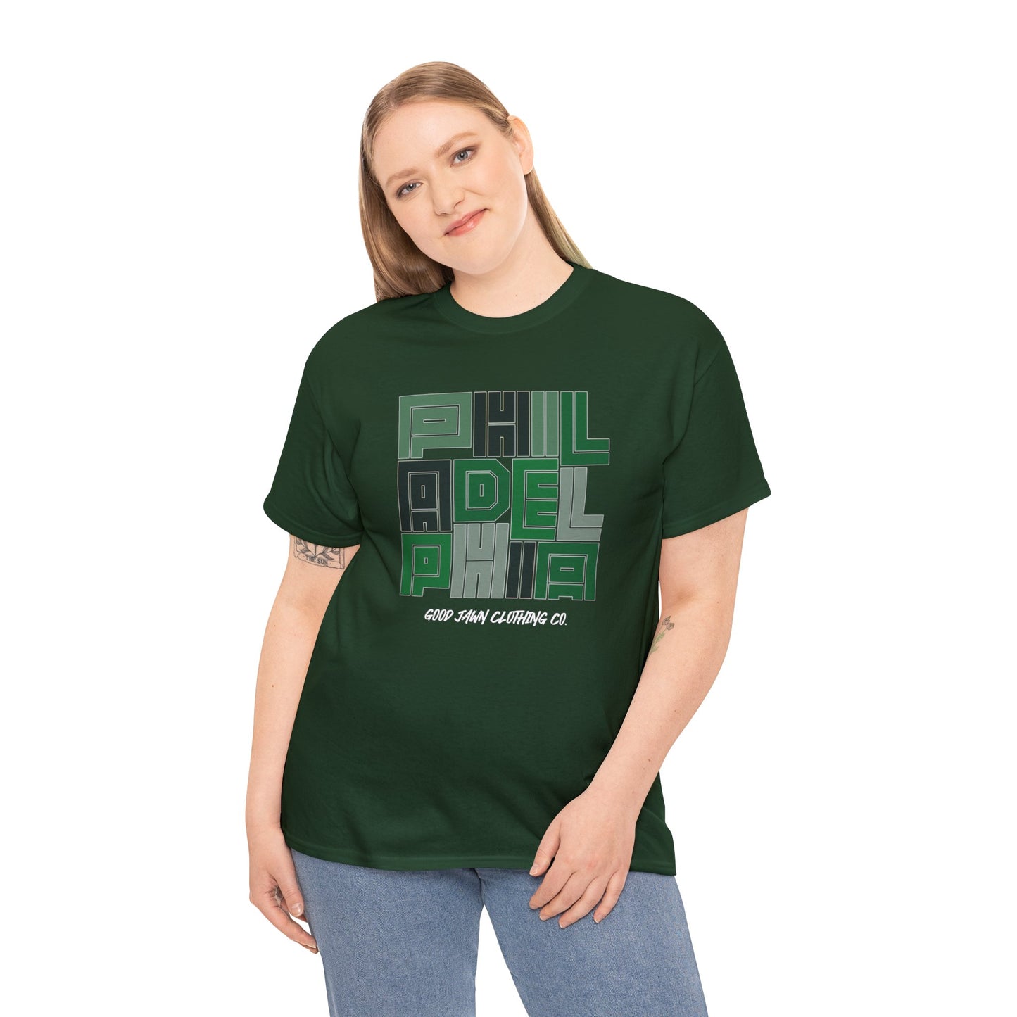 Philadelphia Green Tee