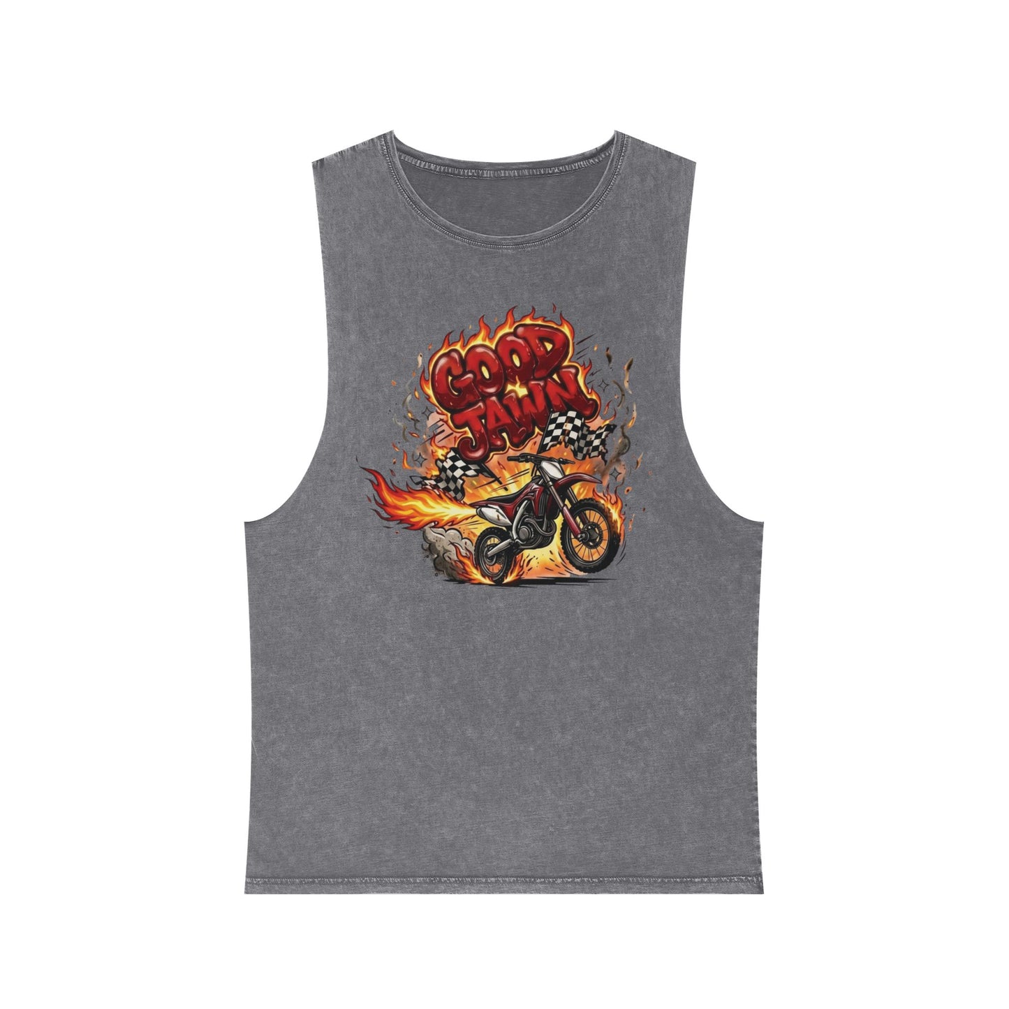 GJ Full Throttle Stonewash Tank Top
