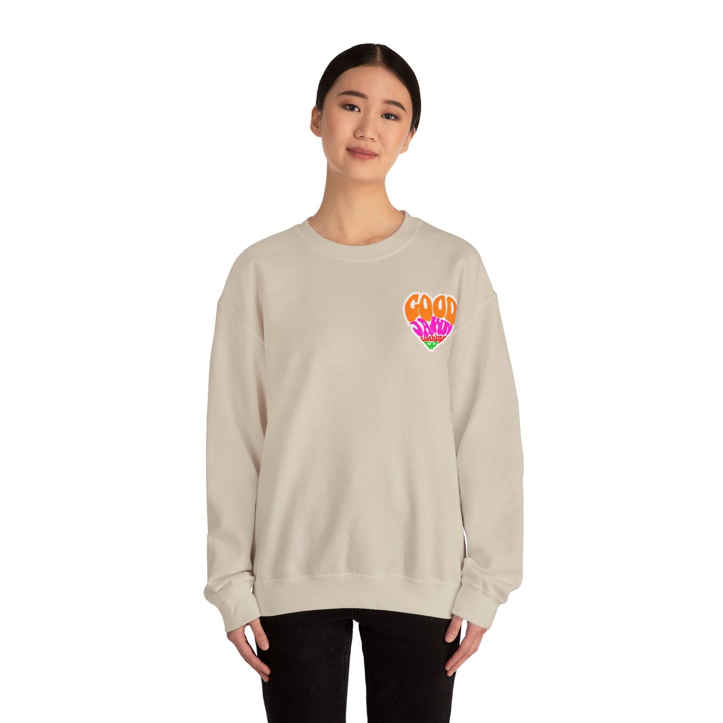 GOOD Heart Sweatshirt (Multi)