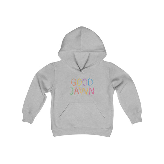 Kids Good Jawn Scribble Hoodie