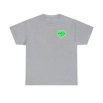 GOOD Heart TEE (Neon Green)