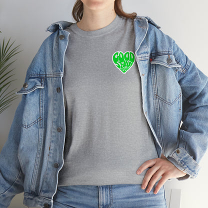 GOOD Heart TEE (Neon Green)