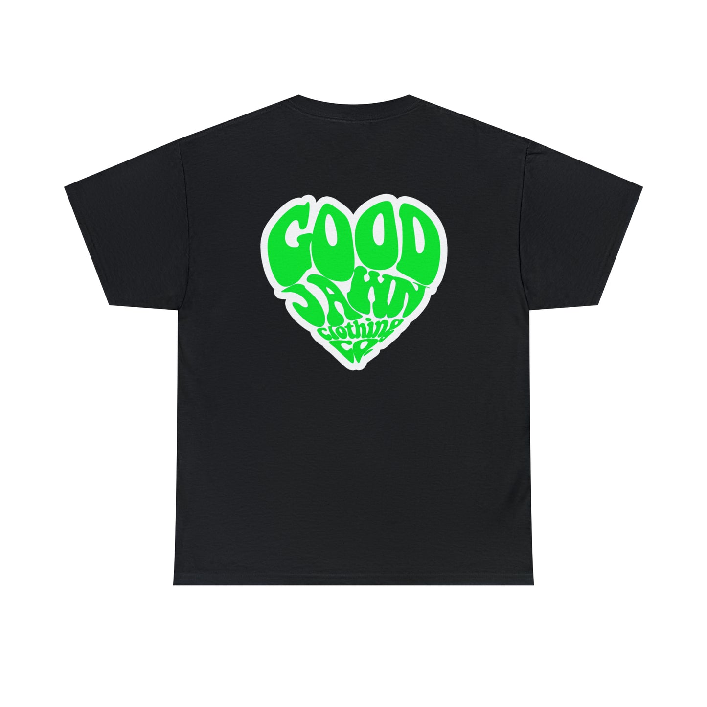 GOOD Heart TEE (Neon Green)