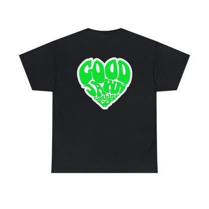 GOOD Heart TEE (Neon Green)