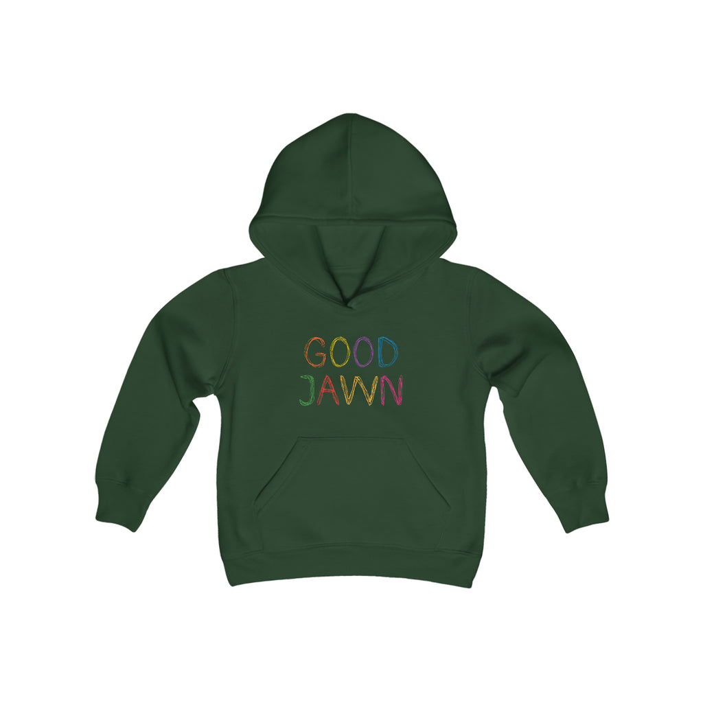 Kids Good Jawn Scribble Hoodie