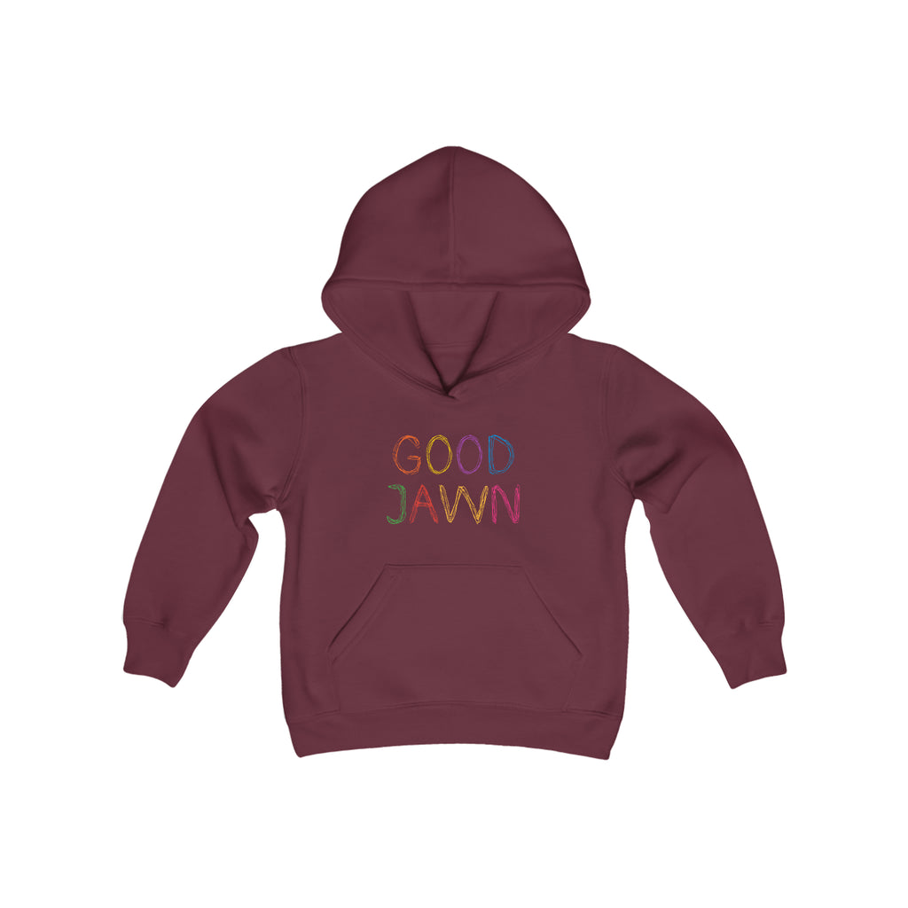 Kids Good Jawn Scribble Hoodie