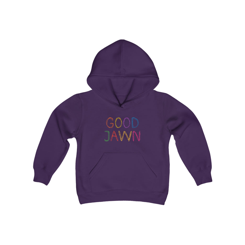 Kids Good Jawn Scribble Hoodie
