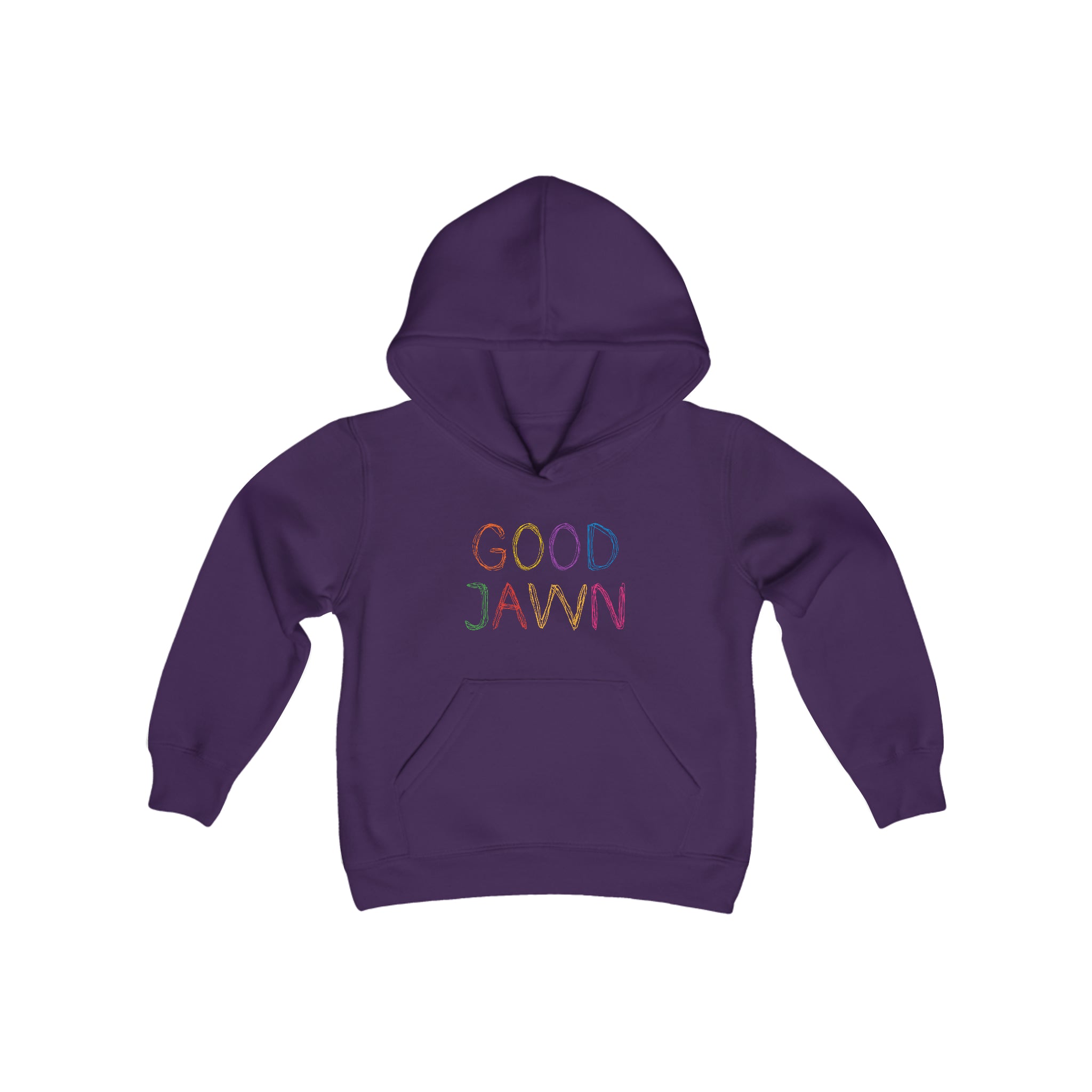 Kids Good Jawn Scribble Hoodie