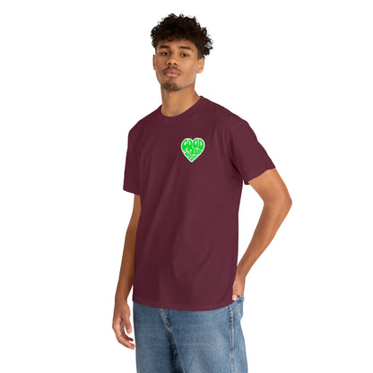 GOOD Heart TEE (Neon Green)