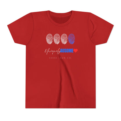 Kids Uniquely Ausome Autism Awareness Tee
