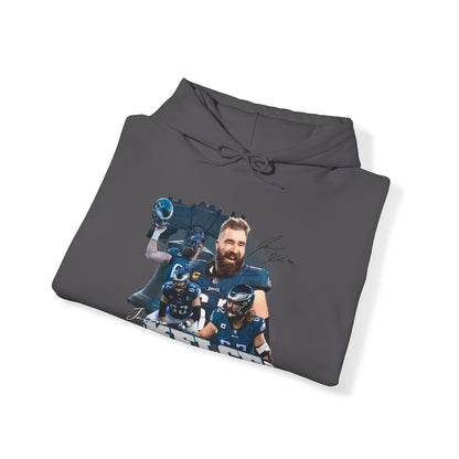 Jason Kelce Hoodie (Midnight Green)