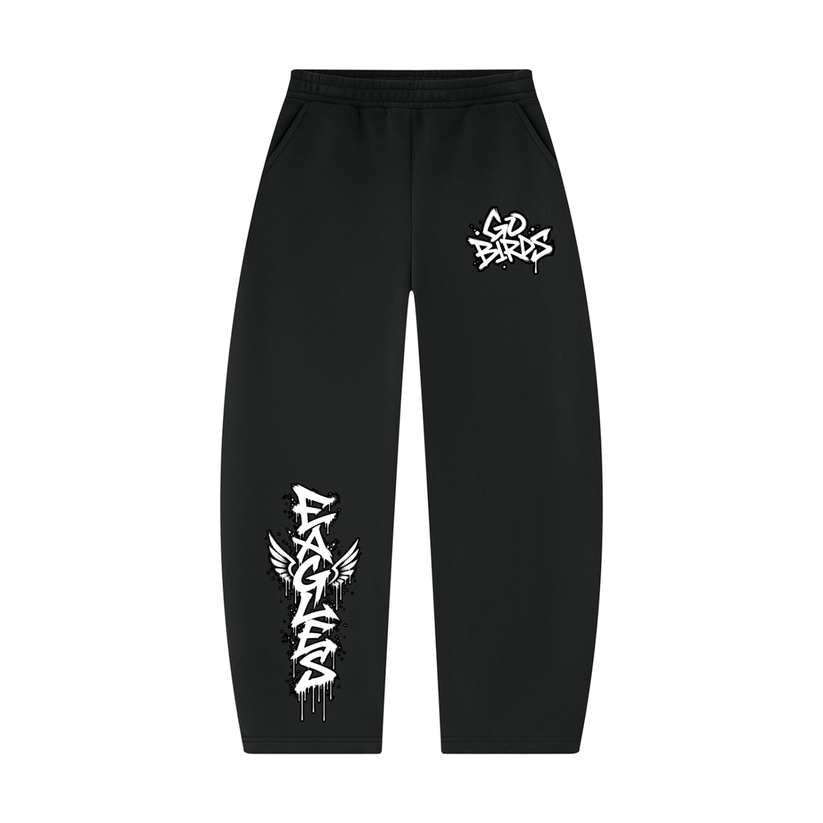 Go Birds Barrel Leg Sweatpants