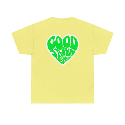 GOOD Heart TEE (Neon Green)