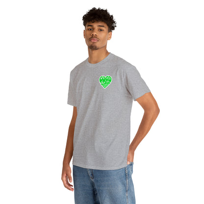 GOOD Heart TEE (Neon Green)