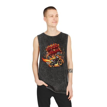 GJ Full Throttle Stonewash Tank Top