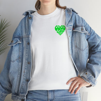 GOOD Heart TEE (Neon Green)