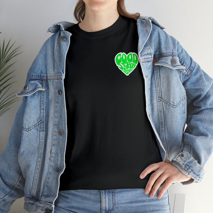 GOOD Heart TEE (Neon Green)