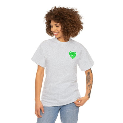 GOOD Heart TEE (Neon Green)