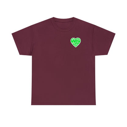 GOOD Heart TEE (Neon Green)