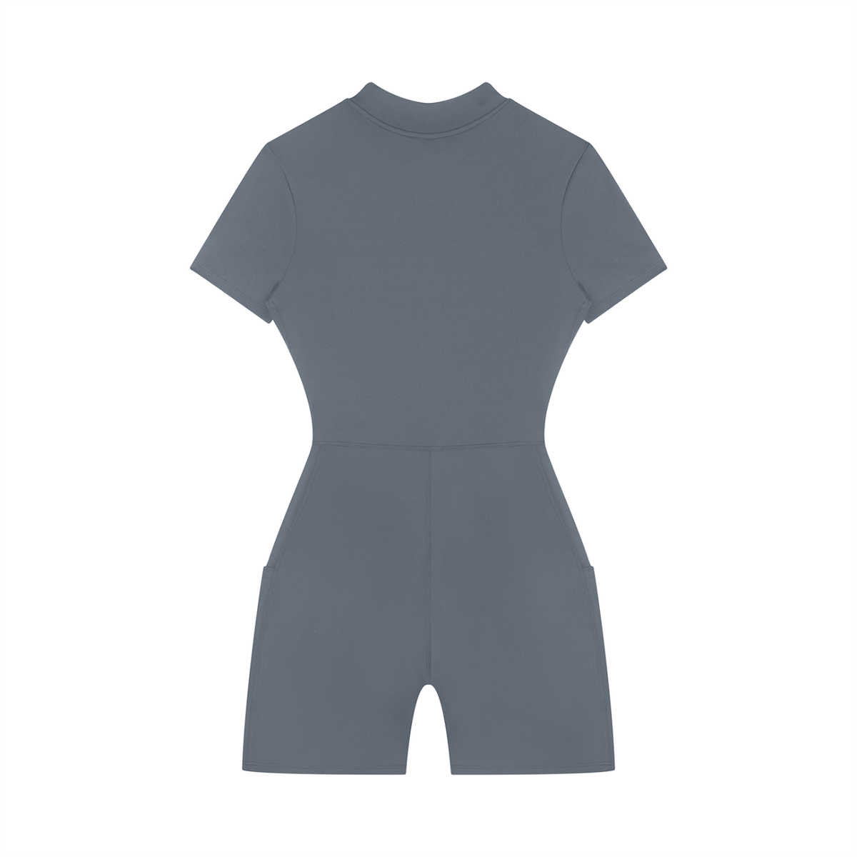 GJC Quarter-Zip Short Sleeve Romper