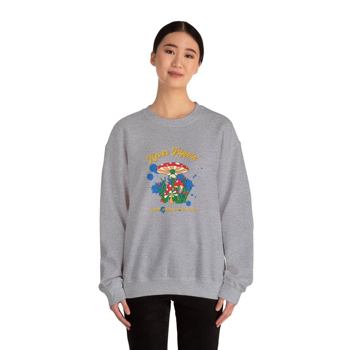 Never Trippin' Mushroom Sweatshirt