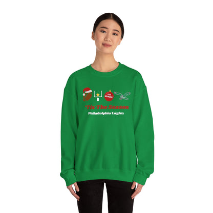 Eagles Christmas Crewneck Sweatshirt