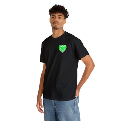 GOOD Heart TEE (Neon Green)