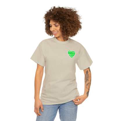 GOOD Heart TEE (Neon Green)