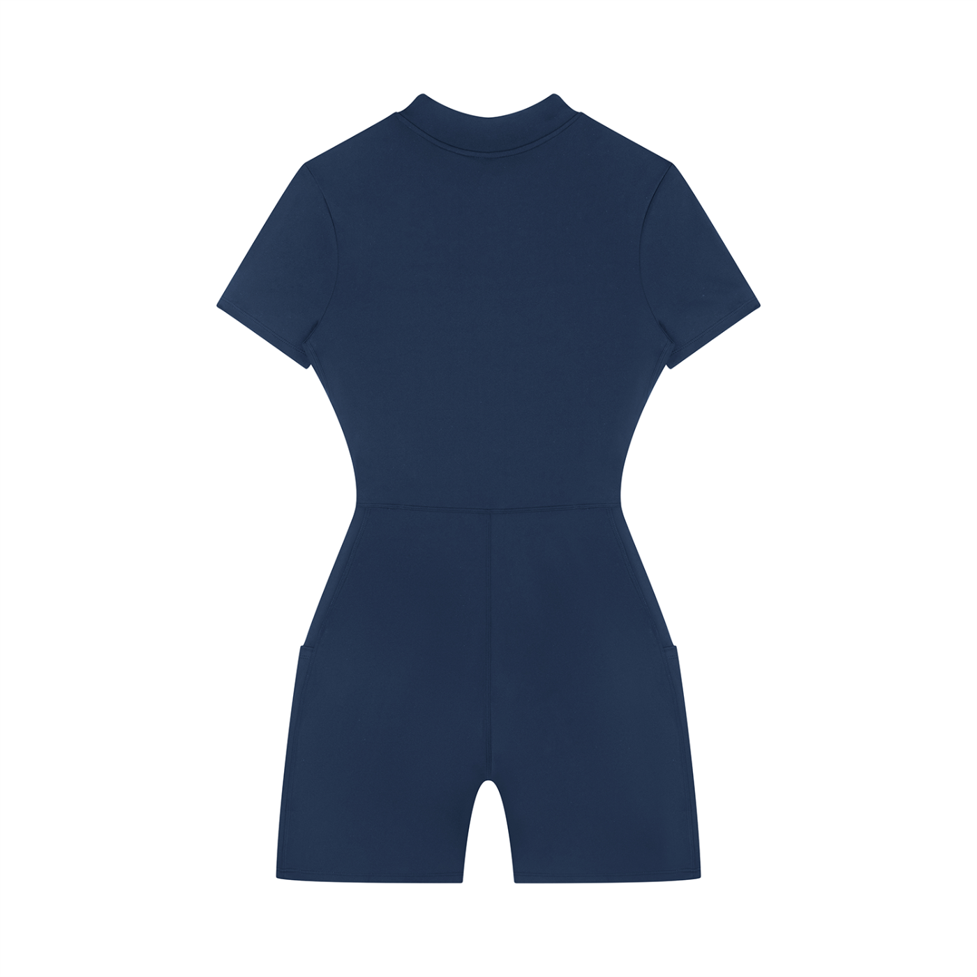 GJC Quarter-Zip Short Sleeve Romper