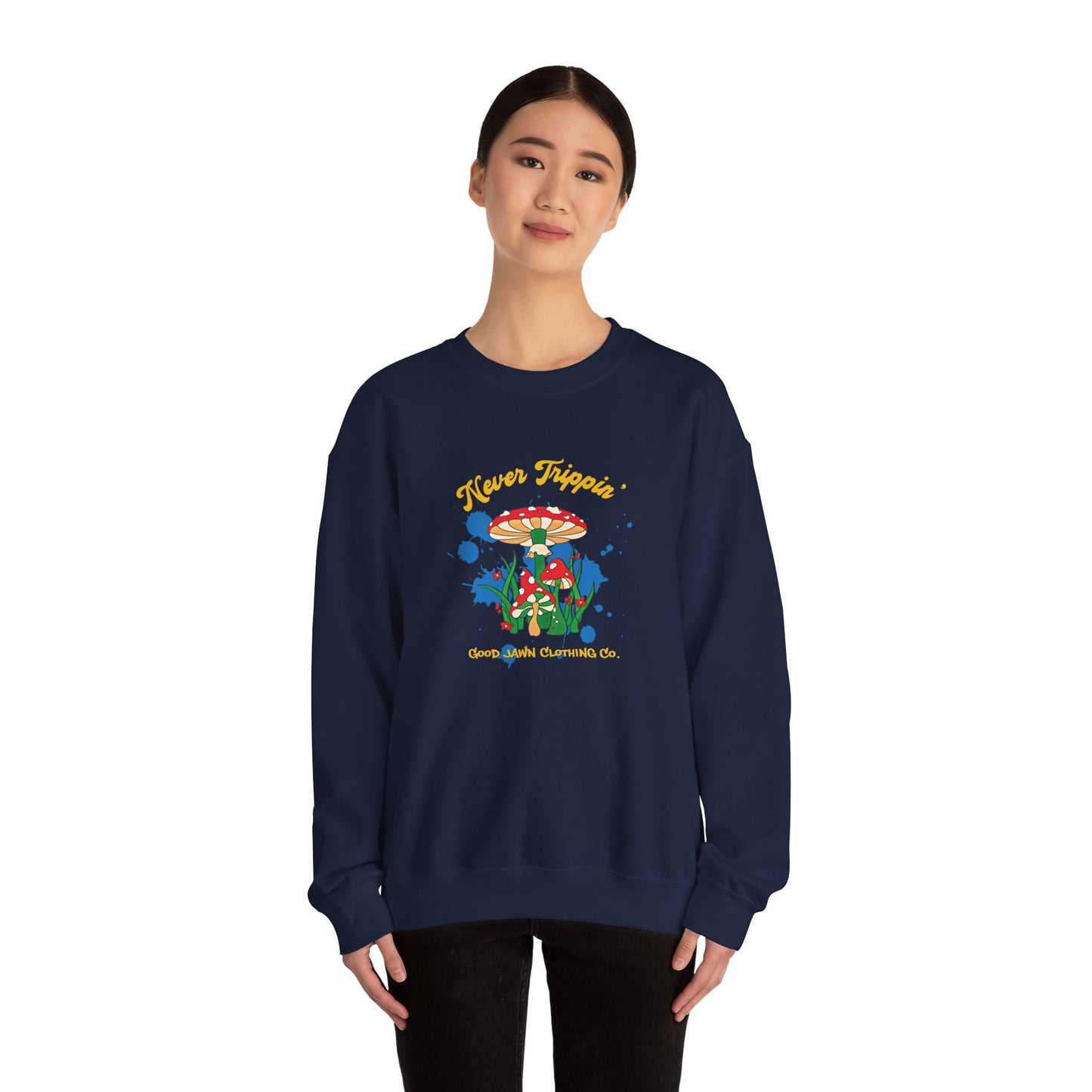 Never Trippin' Mushroom Sweatshirt