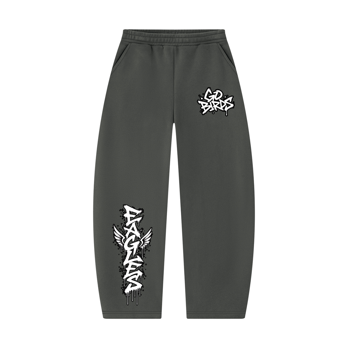 Go Birds Barrel Leg Sweatpants