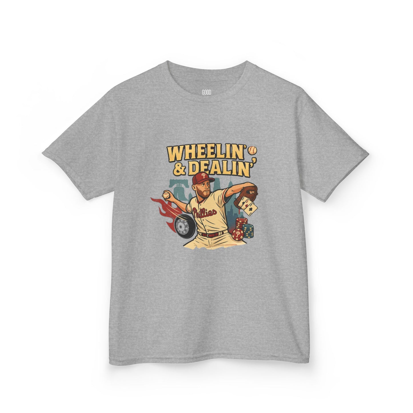 Youth Wheelin' & Dealin' Zack Wheeler Tee